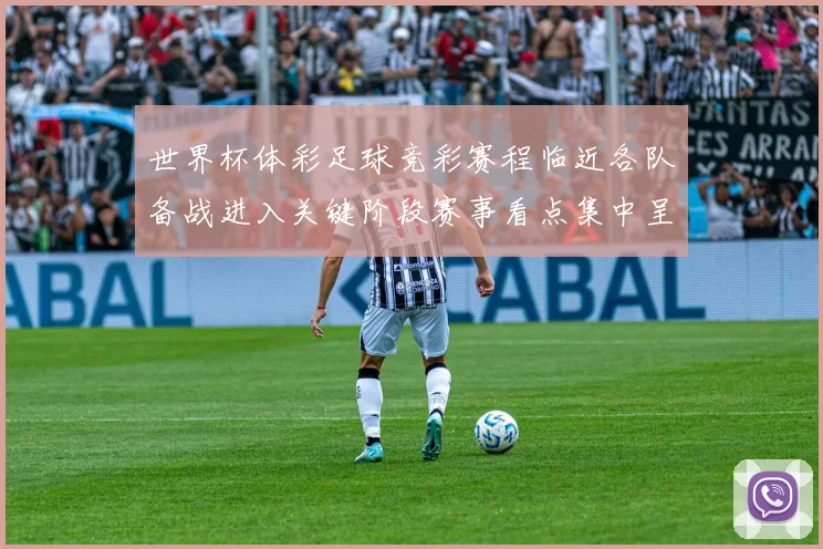 世界杯体彩足球竞彩赛程临近各队备战进入关键阶段赛事看点集中呈现